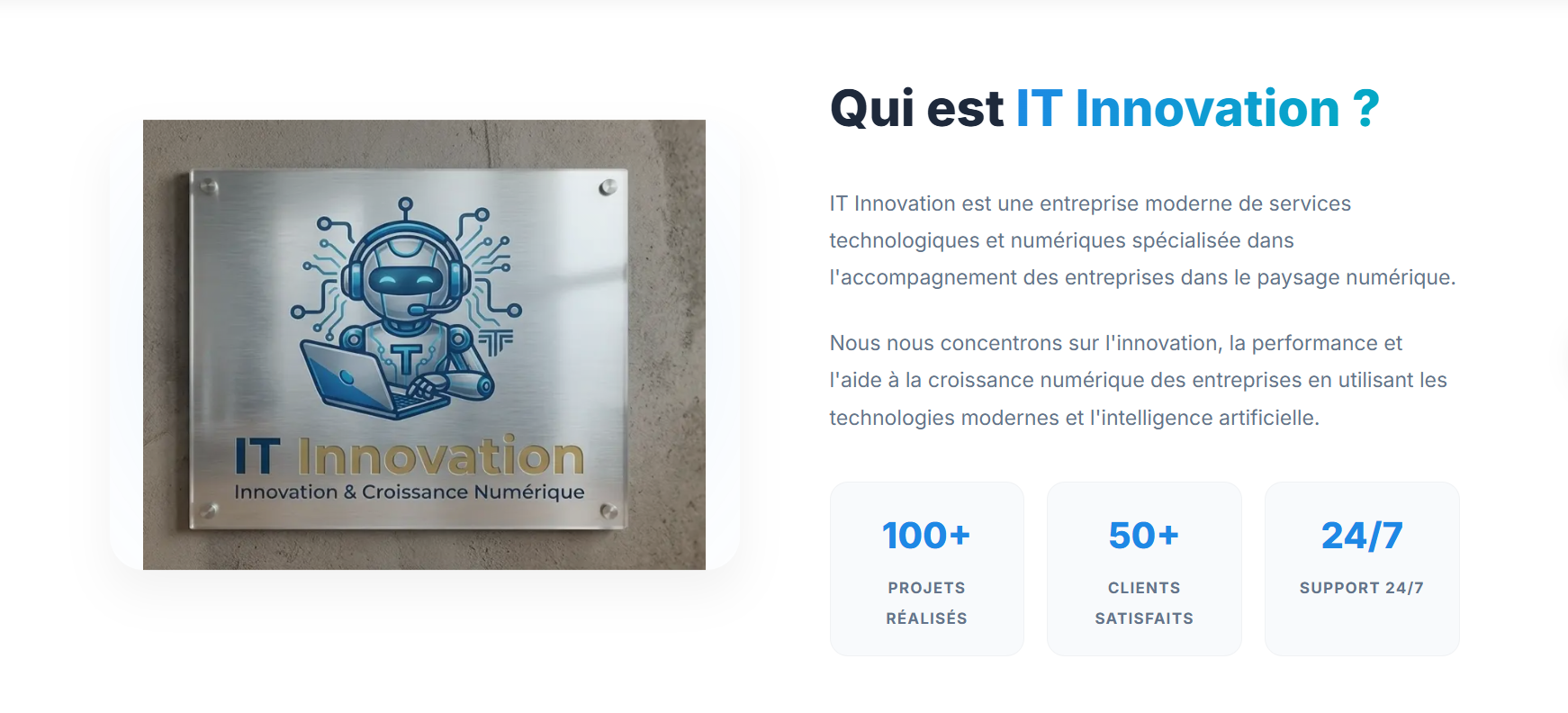 IT Innovation Website Preview