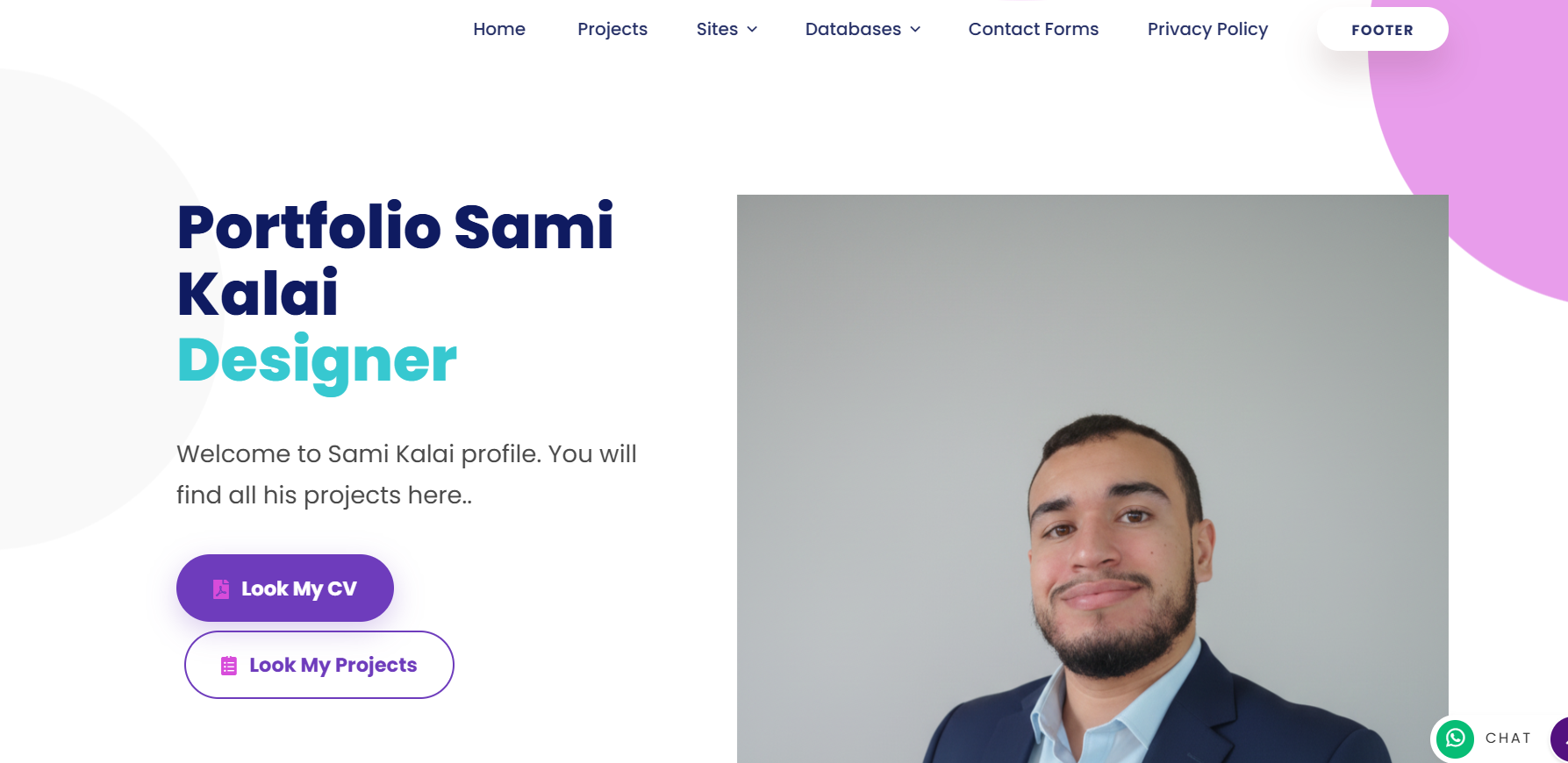 Personal Portfolio Preview